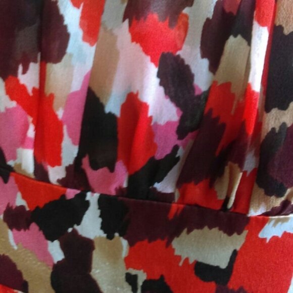 Donna Ricco New York Dress Silk Sleeveless 12P - Picture 4 of 7